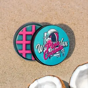 Waffle Wax Piña Colada Scented Hockey Wax - Tropical Aroma for Enhanced Grip & Control, Ideal for Stick Use