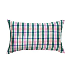 Archive NY Lola Plaid Lumbar Pillow