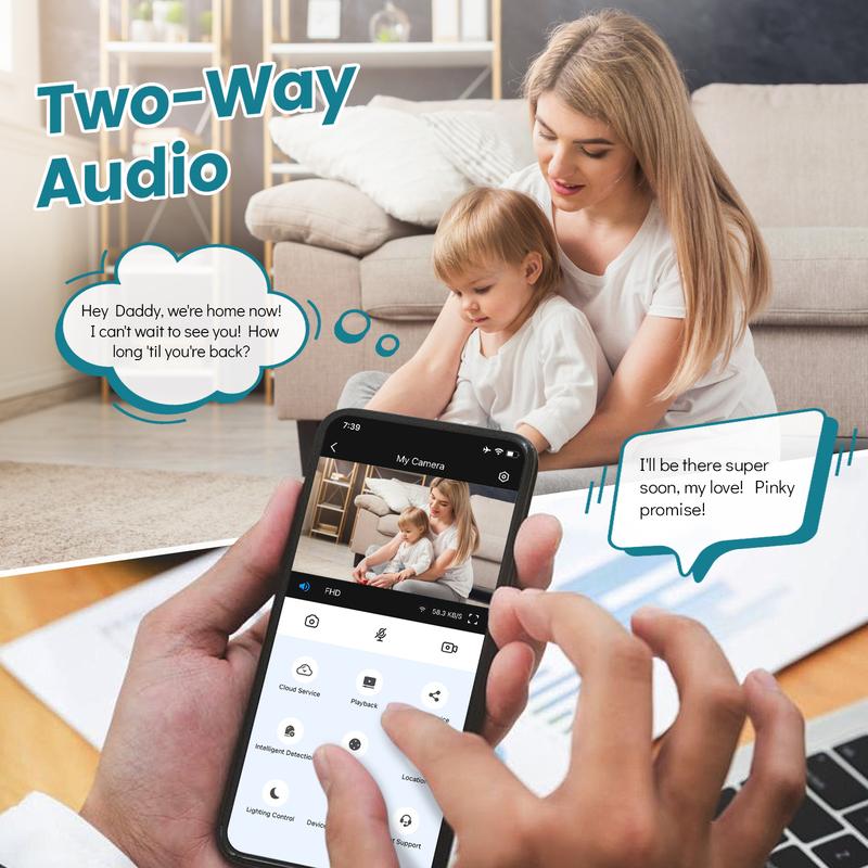 PBSEV Indoor Cameras for Home Security,3MP Full HD Smart Al E27 Light Bulb Camera,360°PTZ&2.4GHz WiFi Wireless Security system with Motion Detection,Two-Way Audio,Easy Install&Support TF/cloud storage