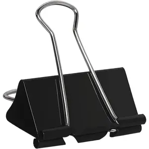 Large Binder Clips 2 Inch (72 Pack),  Binder Clips Big Paper Clamps Giant Clips for Office and  Supplies, Black