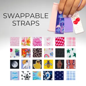 Swappable Silicone Straps - Compatible with the LoveHandle PRO, MagSafe & Wallet