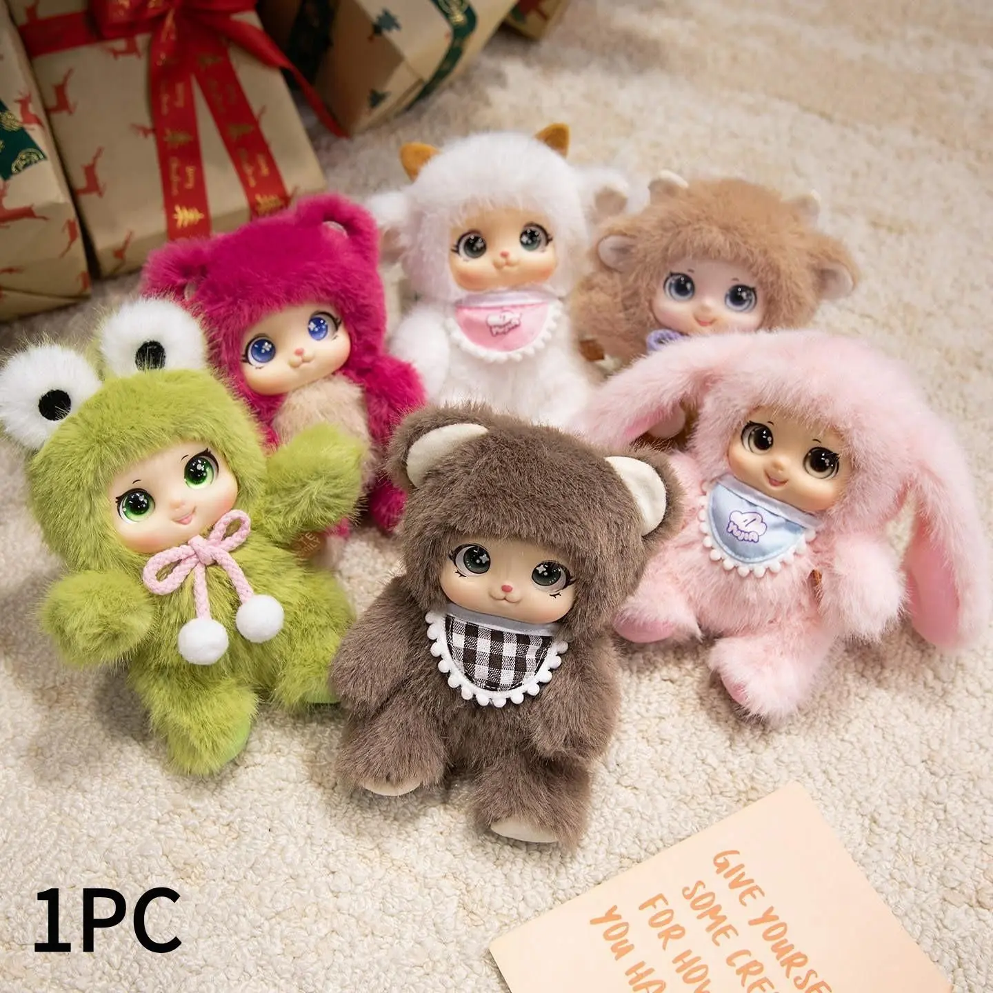 Friendship Plush Series Blind Box, Blind Bag, Collectible Blind Pack, Mystery Bags, Cute Fun Collectible Toy, Random Surprise Gift, Perfect for Friends & Family, Unique Creative Present, Sealed Hobby Box