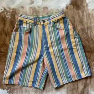 Lee Striped Vintage Shorts SZ 24