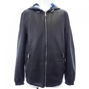 Pre-owned VERSACE Lambskin Small Leather Goods Lamb Leather Jacket
