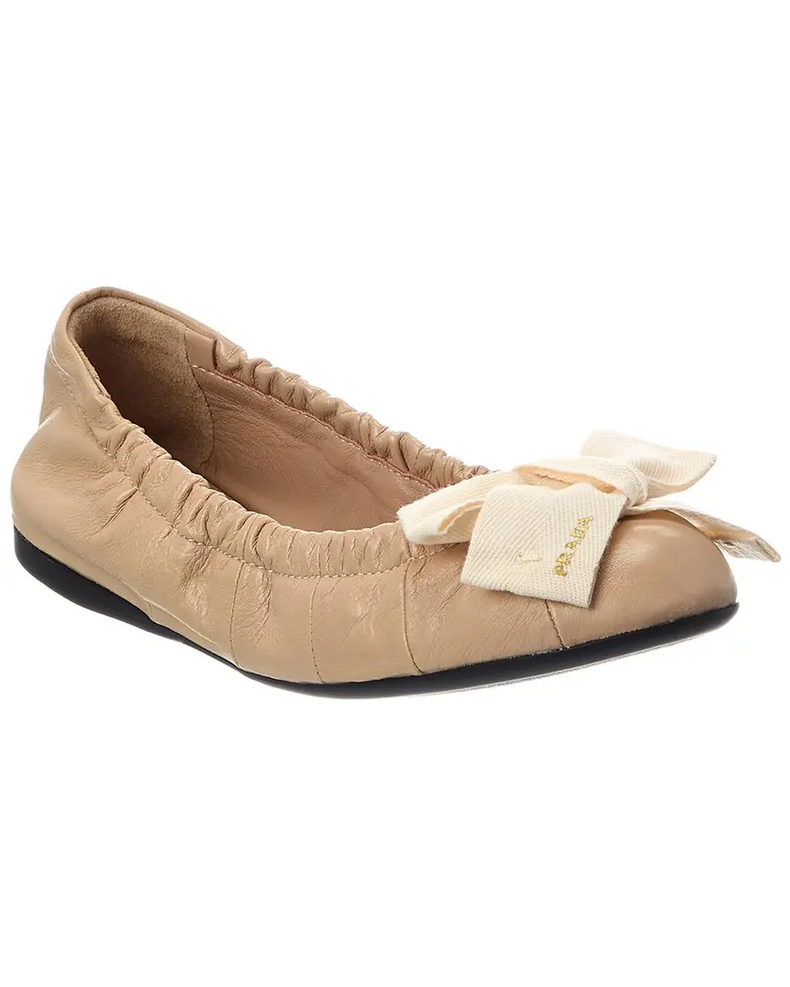 Prada Leather Flat
