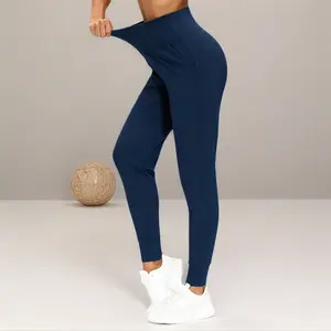 THE GYM PEOPLE Ultra Comfy Joggers – Lightweight Stretch Athletic Pants, High Waist, Tapered Fit, Pet Hair Resistant