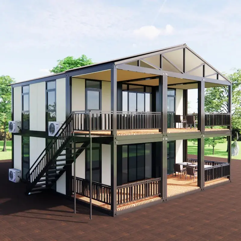 20ft/40ft 2-Story Expandable Prefab Container House