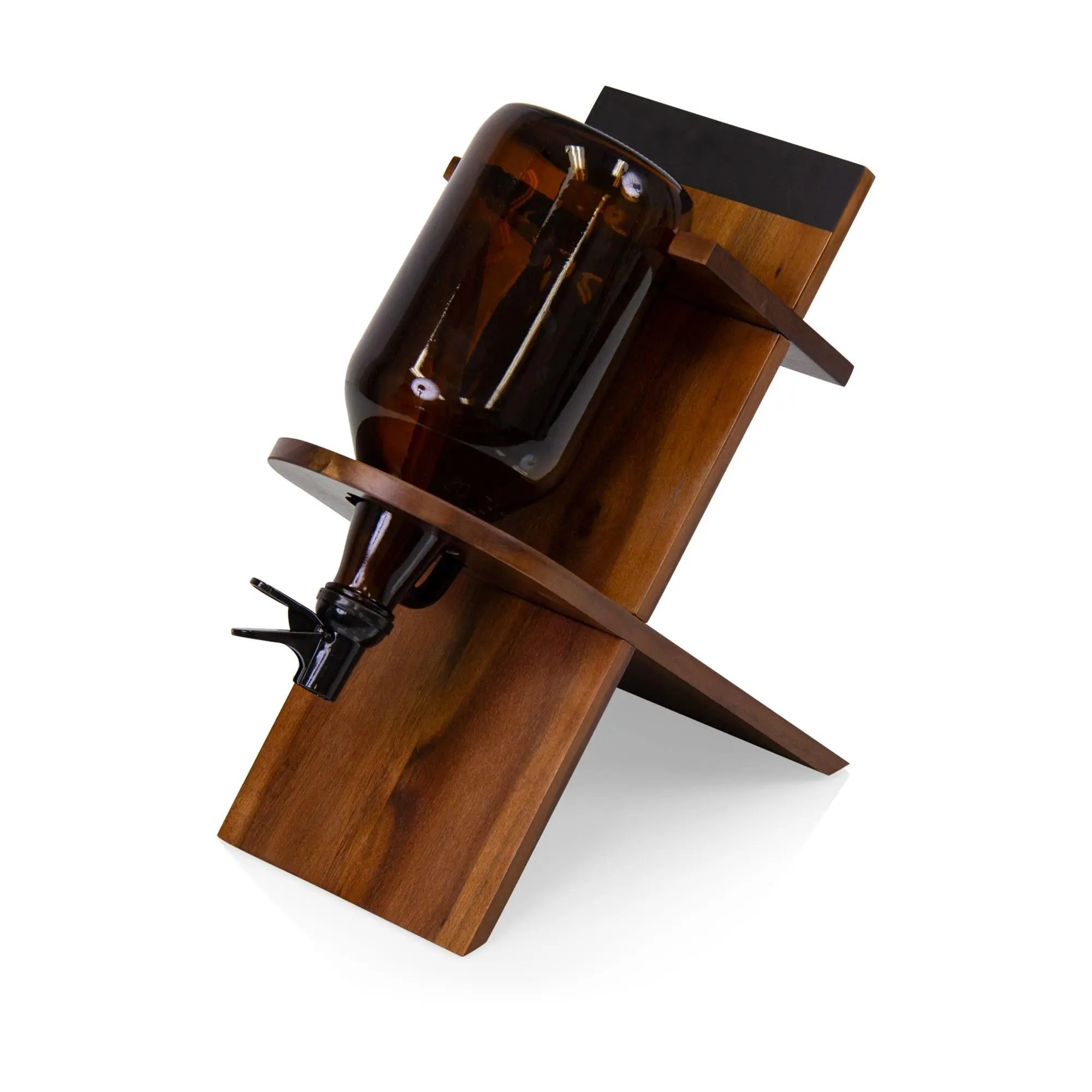 Legacy Growler Stand with 64-oz Glass Growler
