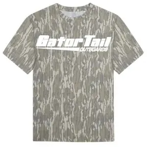 Mossy Oak Bottomland Gator Tail Camo Tee, Breathable Outdoor Faithwear Top for Men & Women, Hunting 3D Tee, Gift For Him, Gift For Dad, Gift For Dad, T shirt 3D Camo, Style T Shirt 3D Camo, Camo Shirt 3D