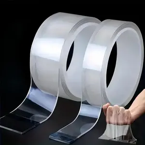 Double-sided Tape, Reusable High-strength No-residue Waterproof Invisible Tape, Suitable for Home, Office, and Car, Ideal for Crafts, Painting, and Wallpapering