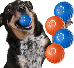 Interactive Dog Ball Toys - Smart Electric Dog - Automatic rolling ball，Suitable for puppies and small to medium-sized to large-sized dogs，Intelligent jumping - Balls that can move, bounce and rotate automatically. Vibration function.-GTTQ