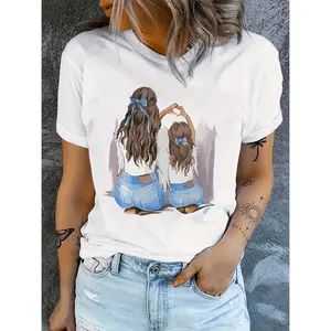 casual womens t shirt white -1