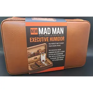 Mad Man Executive Humidor 3-Piece Set
