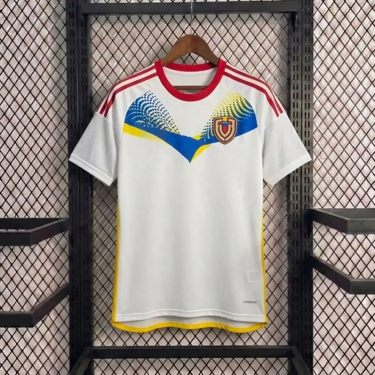 [Hot Today] - Venezuela 2024 Away Soccer Jersey - Full Print Logo