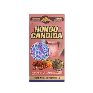 Hongo Cándidad Cápsulas de 60