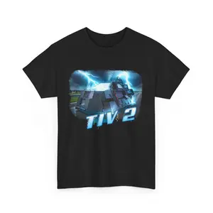 TIV 2 Tornado Intercept Vehicle - Storm Chaser Shirt - Unisex Heavy Cotton Tee - Unofficial Fan Design Casual Fabric
