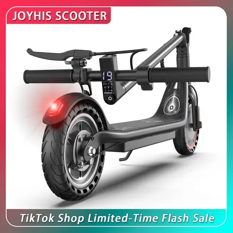 LP30 Electric Scooter for Adults - 350W Motor, 19 MPH Max Speed, 15-Mi Range, Smart App Control, Bright Front Lights, Integrated Brake Lights, Rear Hub Brake, Portable Foldable Lightweight Design, App Controlled Scooter