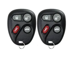 X2 4 Button Remote Keyless Fob Compatible With GM 2001-2007 - K0BLEAR1XT