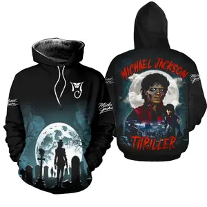 Michael Jackson 3D Hoodie AOP All Over Print – Moonwalk Legend Hoodie, 80s Streetwear