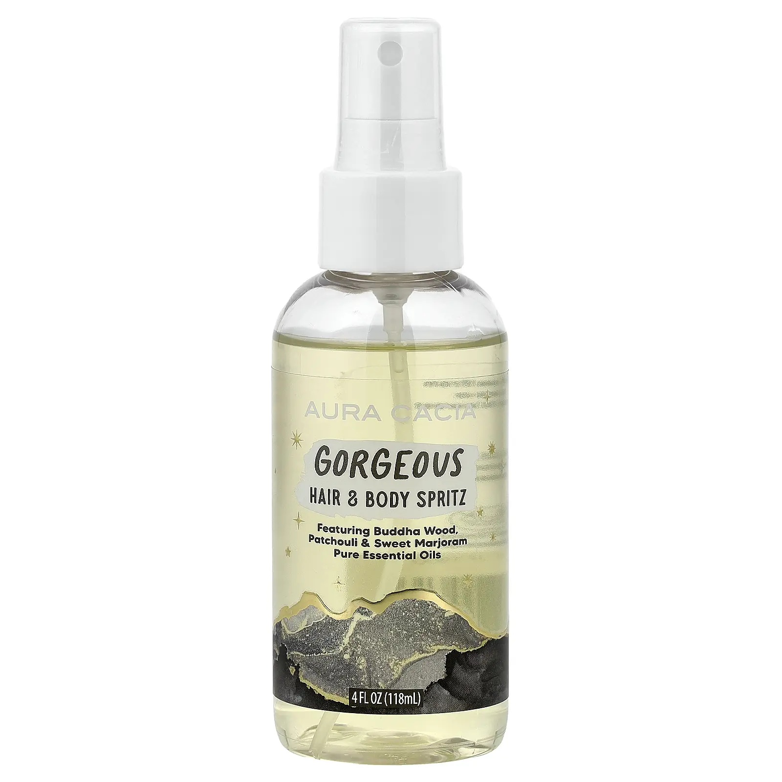 Aura Cacia Hair & Body Spritz, Gorgeous, 4 fl oz (118 ml)