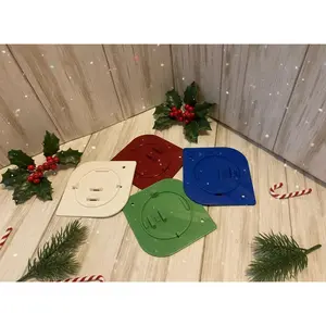Replacement Back Plate Light Plate for Santa's Best Blow Molds