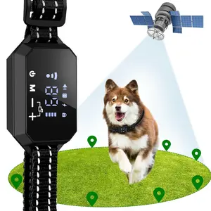 ELFENCE GPS Wireless Dog Fence 2024 Electric Dog Fence System for OutdoorPortable GPS Positioning Wireless Pet Containment SystemRange Up to 6560Ft.Rechargeable Dog Collar for LargeMedium Dogs