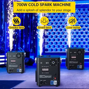 700W Large Cold Spark Firework Machine DMX Stage DJ Event Party With Remote