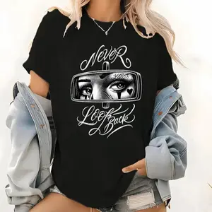 Retro Chicano Style Loose Tee. Casual Streetwear For Men & Women