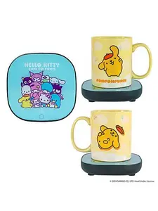 Uncanny Brands Hello Kitty & Friends Pompompurin Mug and Warmer Uncanny Brands Hello Kitty & Friends Pompompurin Mug and Warmer