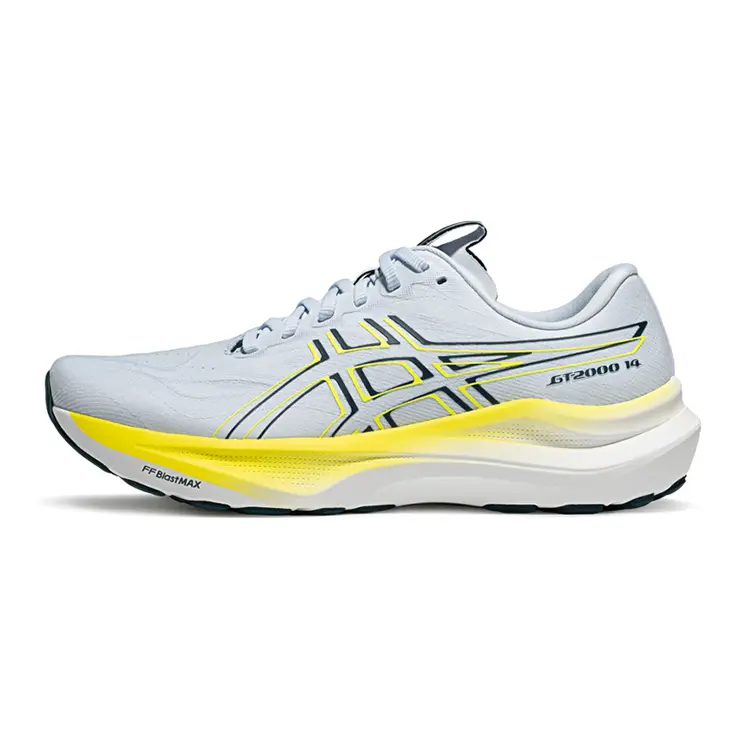 ASICS GT 2000 14 Breathable Low Top Ahar+flytefoam Blast Plus Running Shoes Men's Blue Green Versatile 1011C056-400