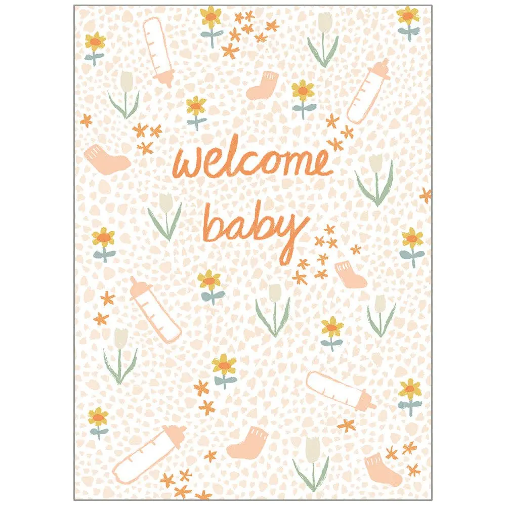 Welcome Baby Faith Baby Card
