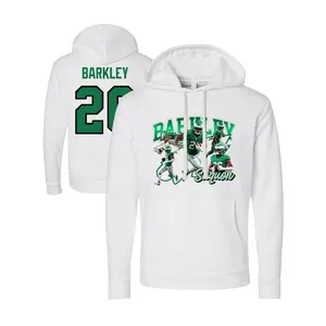 Saquon Vintage Hoodie (White)
