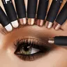 8-Piece Stick Eyeshadow Set Waterproof, Long-Lasting, Pearly Matte Finish for Eyes - Smooth, Shimmering, Easy-to-Use Cream Eyeshadow Sticks for Natural Everyday Makeup