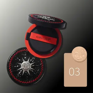 Long-lasting Cushion Foundations, 1 Box Lightweight Flawless Matte Concealer Cushion Foundation, Glam Full Coverage Foundation Makeup, Makeup Product, Cosmetic Product, Christmas Gift Ideas, Girlcult, Gifts #TOP PICKS