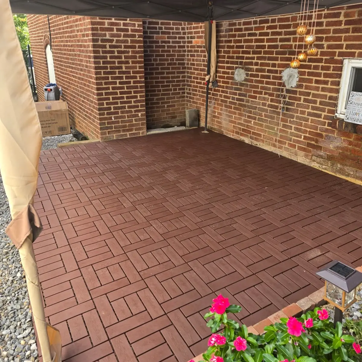 33Pcs +11Pcs Interlocking Deck Tiles Easy Quick Installation for Porch Poolside Outdoor Indoor Balcony Backyard Easy to Clean Supplier Warranty 44Pcs per Box 33Pcs +11Pcs Interlocking Deck Tiles Easy Quick Installation for Porch Poolside Outdoor Indoor Balcony Backyard Easy to Clean Supplier Warranty 44Pcs per Box