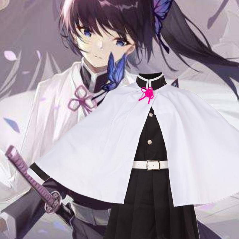 Kanao Tsuyuri style Cosplay Costume Full KIDS/Adults, girl women cloth kimetsu no yaiba demon slayer,many style high quality, net included,stock in LA, go to UPS USPS Fedex working everyday,fastest shipping! fantasy