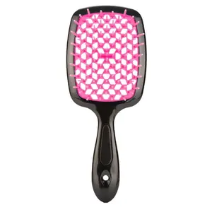 Professional Vented Detangling Brush - Pain-Free Hair Brush for Wet & Dry Hair, Anti-Static Detangler for Thick & Curly Hair, Lightweight Styling Tool