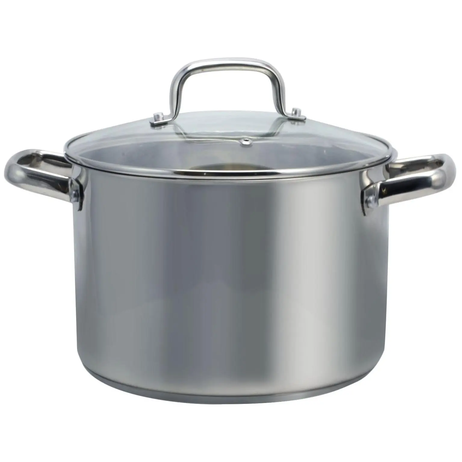 Oster Adenmore 8-qt Stock Pot with Tempered Gla ss Lid Oster Adenmore 8-qt Stock Pot with Tempered Gla ss Lid