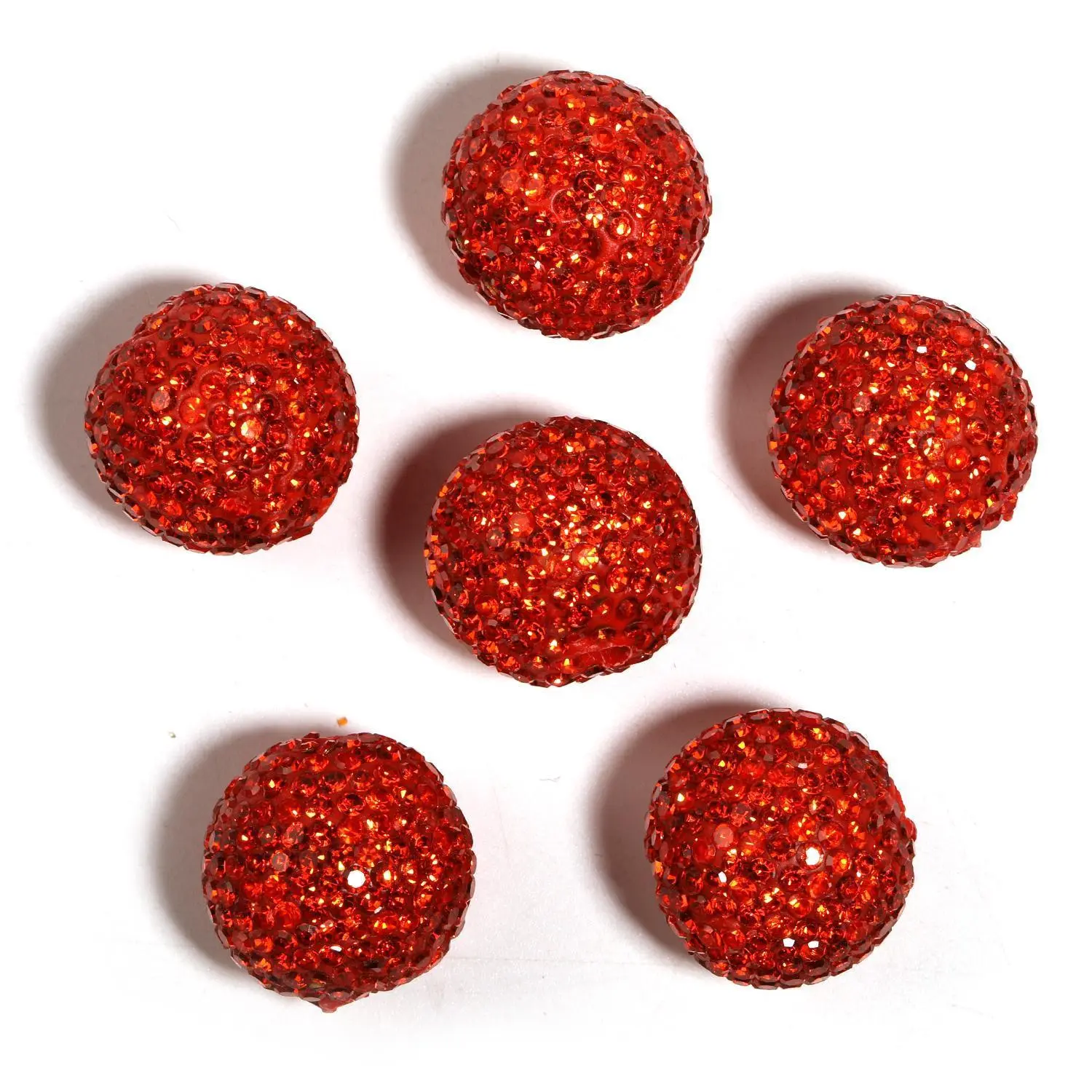 Red-orange ZY1036025 16mm 50pcs