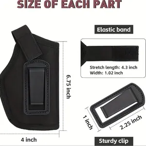 For Men Women, Right Left Hand Universal Concealed Carry Holsters with Mag Pouch, IWB/OWB 380 9mm Holsters for S&W M&P Shield G-series