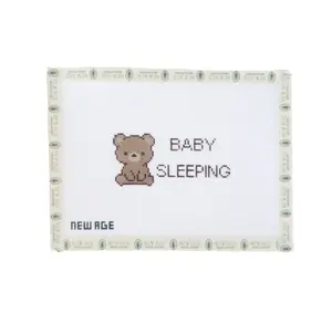 Baby Sleeping Bear Canvas