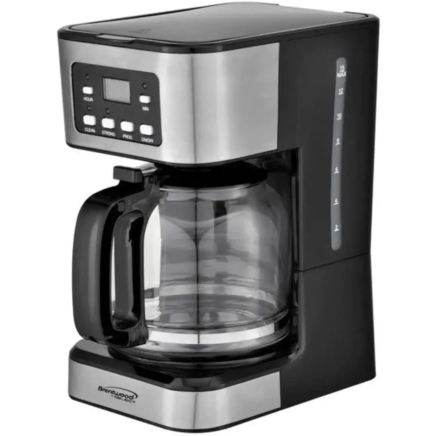 Brentwood  SELECTŽ  12 CUP DIGITAL COFFEE MAKER,(TS-222BK)