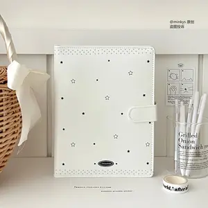 Original Design Starrry Star PU A5 Kpop Photocard Binder Collect Book Idol Photo Card Holder Photocards Album