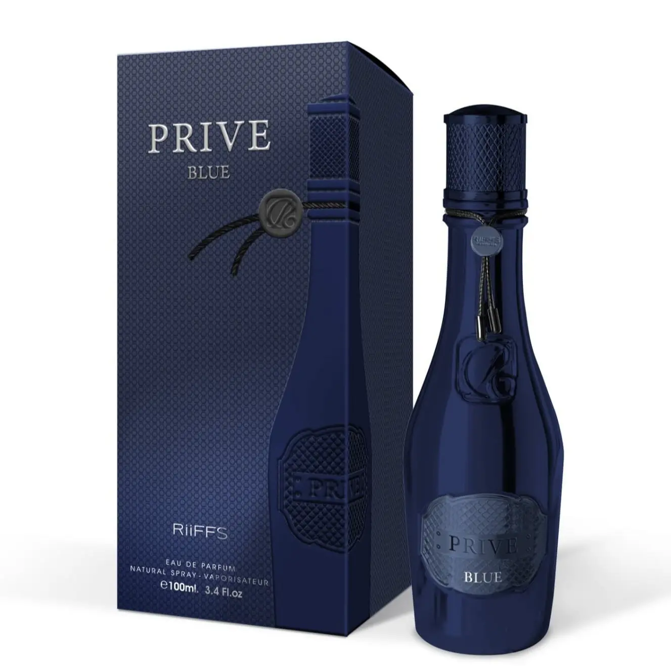 Riiffs Prive Blue 3.4 oz (100 ML) Eau de Parfum For Men Riiffs Prive Blue 3.4 oz (100 ML) Eau de Parfum For Men