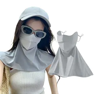 UPF 50+ UV Sun Protection Face Mask Breathable Cooling Neck Gaiter for Women Full Coverage Sun Shield for Summer Outdoor Activities