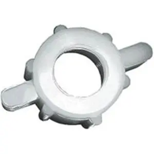 212 MAIN Poly Wing Nut Swivel, 11/16F UN Female Fitting, 8027 W 4-Pack, Household Appliance Part for Holding Appliance Tips