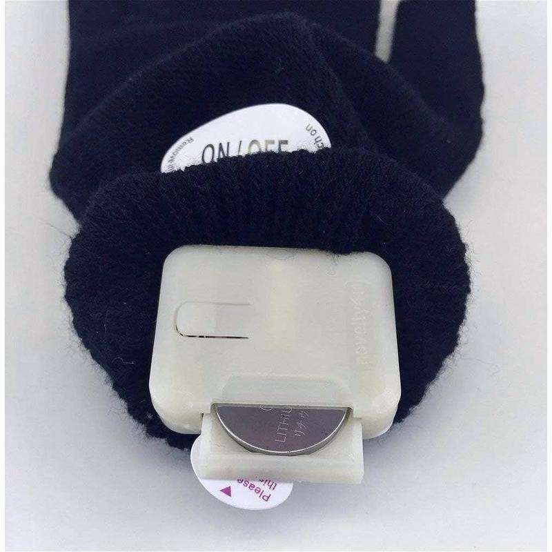 LED Gloves Colors Light Show Rave Light Finger Lighting Flashing Glow Mittens Contains 4 batteries light-up finger glove