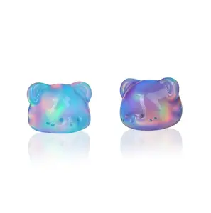 Synthetic Opal Beads - Bear Shaped