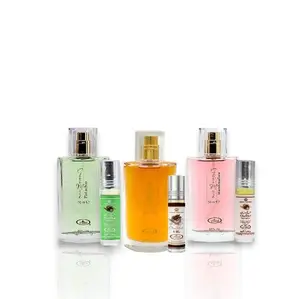 Al Rehab | Crown Perfumes | [6 Pieces] Choco Musk EDP + Marshmallow EDP+ Pistachio EDP + Choco Musk Oil + Marshmallow Oil + Pistachio Oil Bundle | 50 ML EDP - 10 ML Oil | Choco - Musk & Sweet Notes
