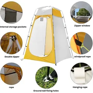 Camping Changing Tent ann katy portable toilet Shower Tent with Solar Bag Durable Shower Changing Tent Camping Toilet Tent rv bunk beach picnic fishing potty Waterproof Outdoor Shower Tent Viral Pop-Up Shower Tent Portable & Secure for Camping Beach Chang